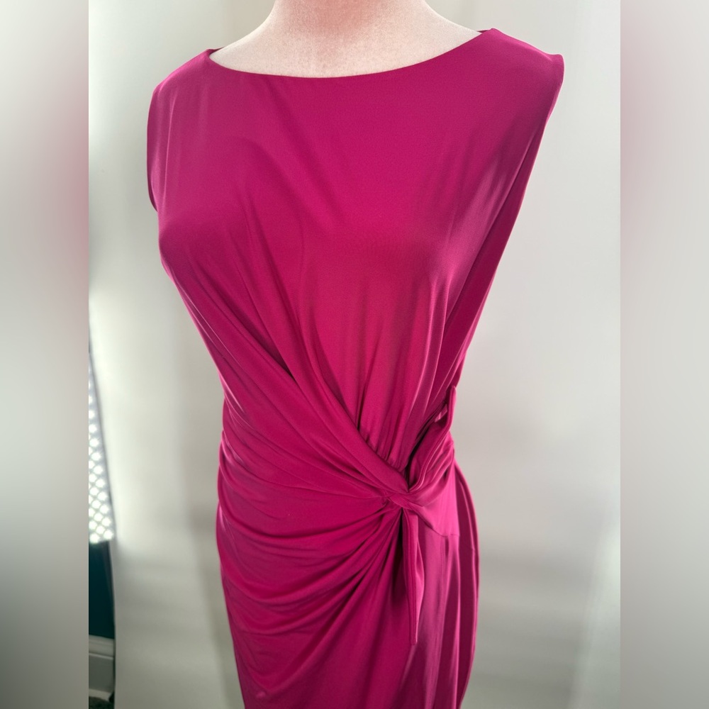EUC Lauren Ralph Lauren Twist Front Dress - Picture 5 of 9